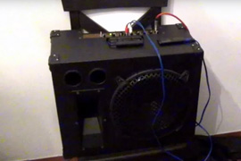 Amplificador Portatil Recargable Multi 50w con reverb VERGARA, Probando la reverb
